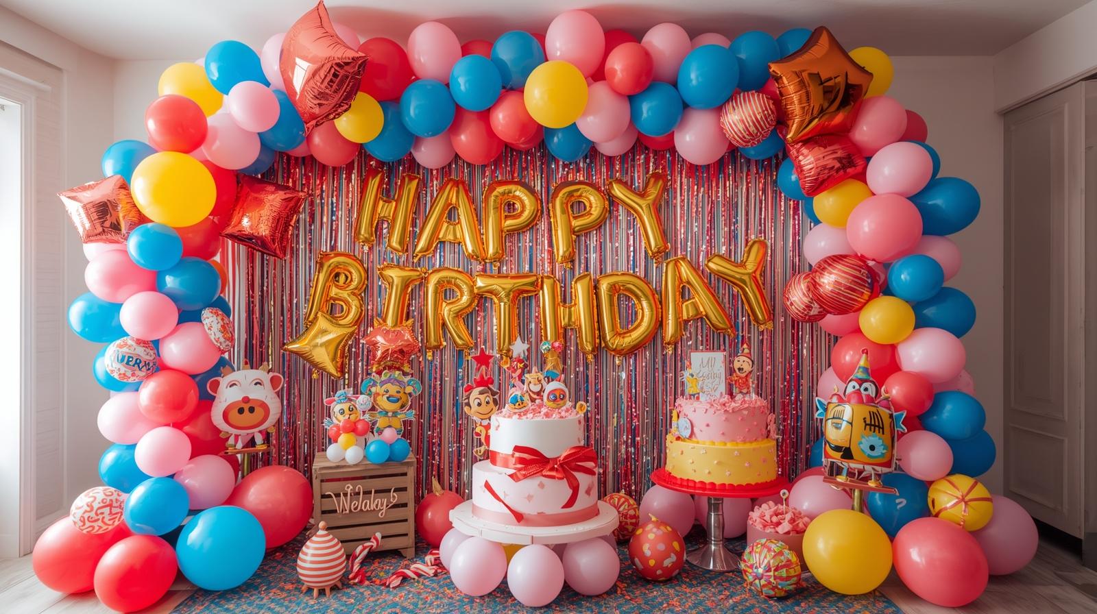 Professional Balloon Decoration Setup in Chandigarh